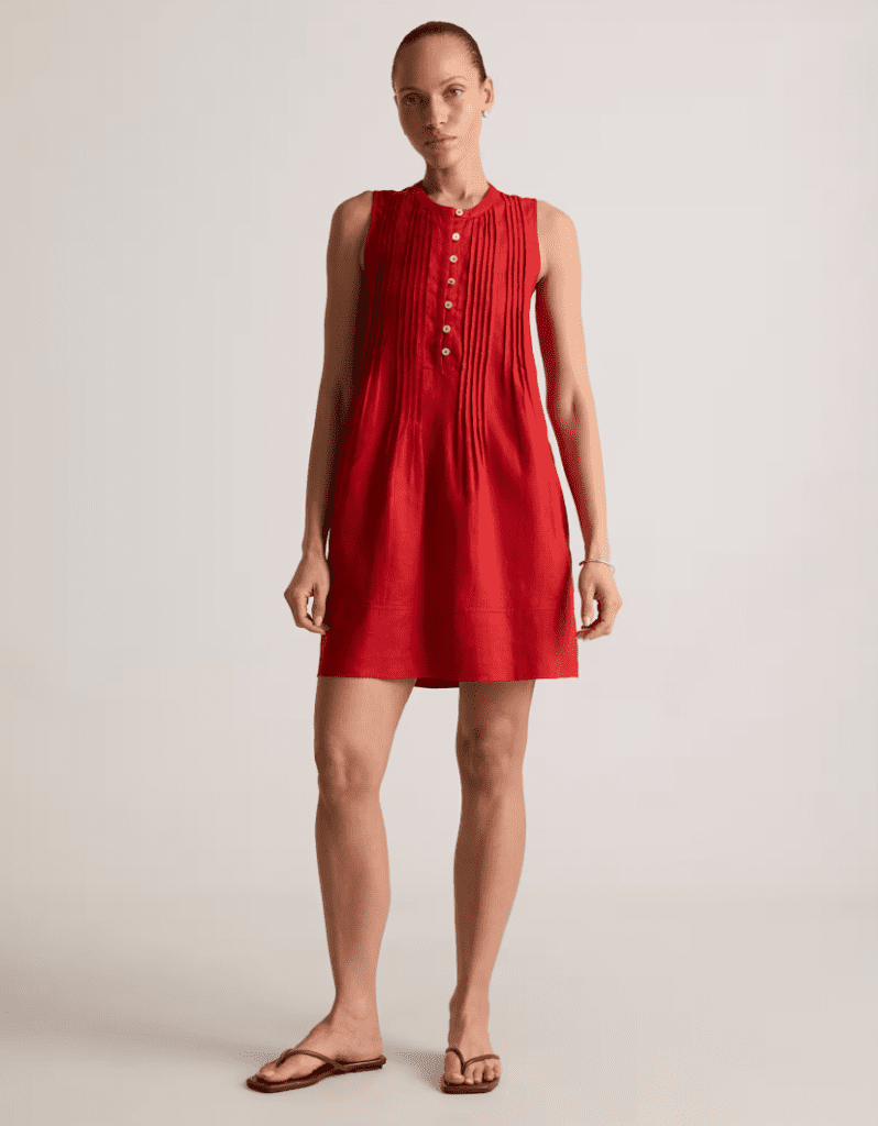 swing dress school drop off outfit ideas